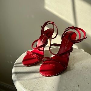 Kurt Geiger strappy leather heels